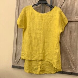 TERZO MILLENNIO LINEN BLOUSES Made in ITALY 💯 LINEN RN:75343